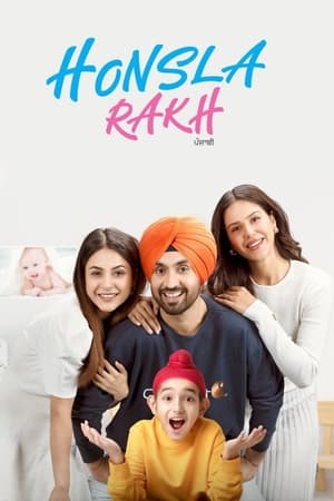 Honsla Rakh (2021) Punjabi Movie | Hindi Dubbed Movie HDRip x264 [1.3GB]